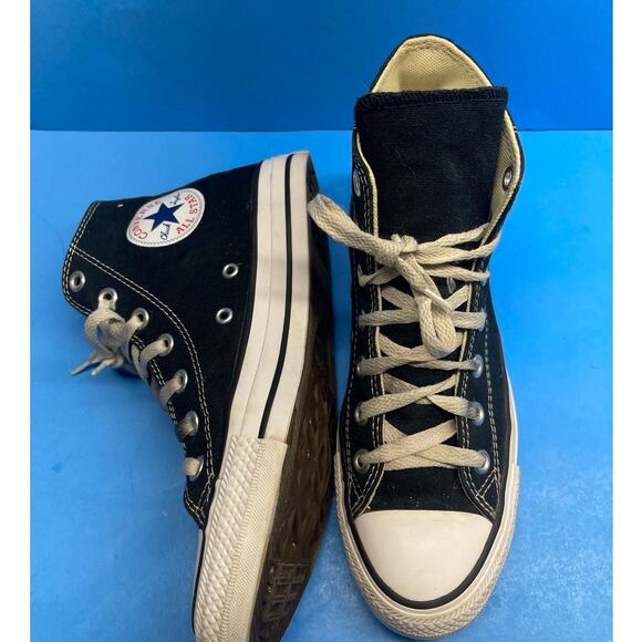 Converse Unisex CT All Star Hi Black Casual Shoes Sneakers Size M 5 W 7 - Picture 4 of 11